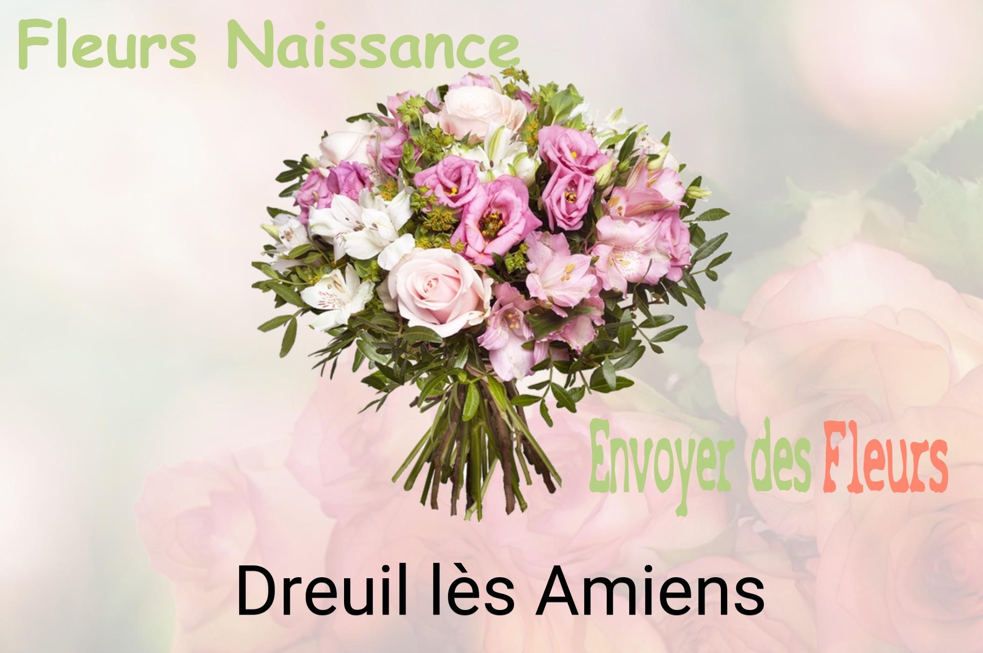 Bouquet de fleurs de naissance livré à Dreuil-lès-Amiens