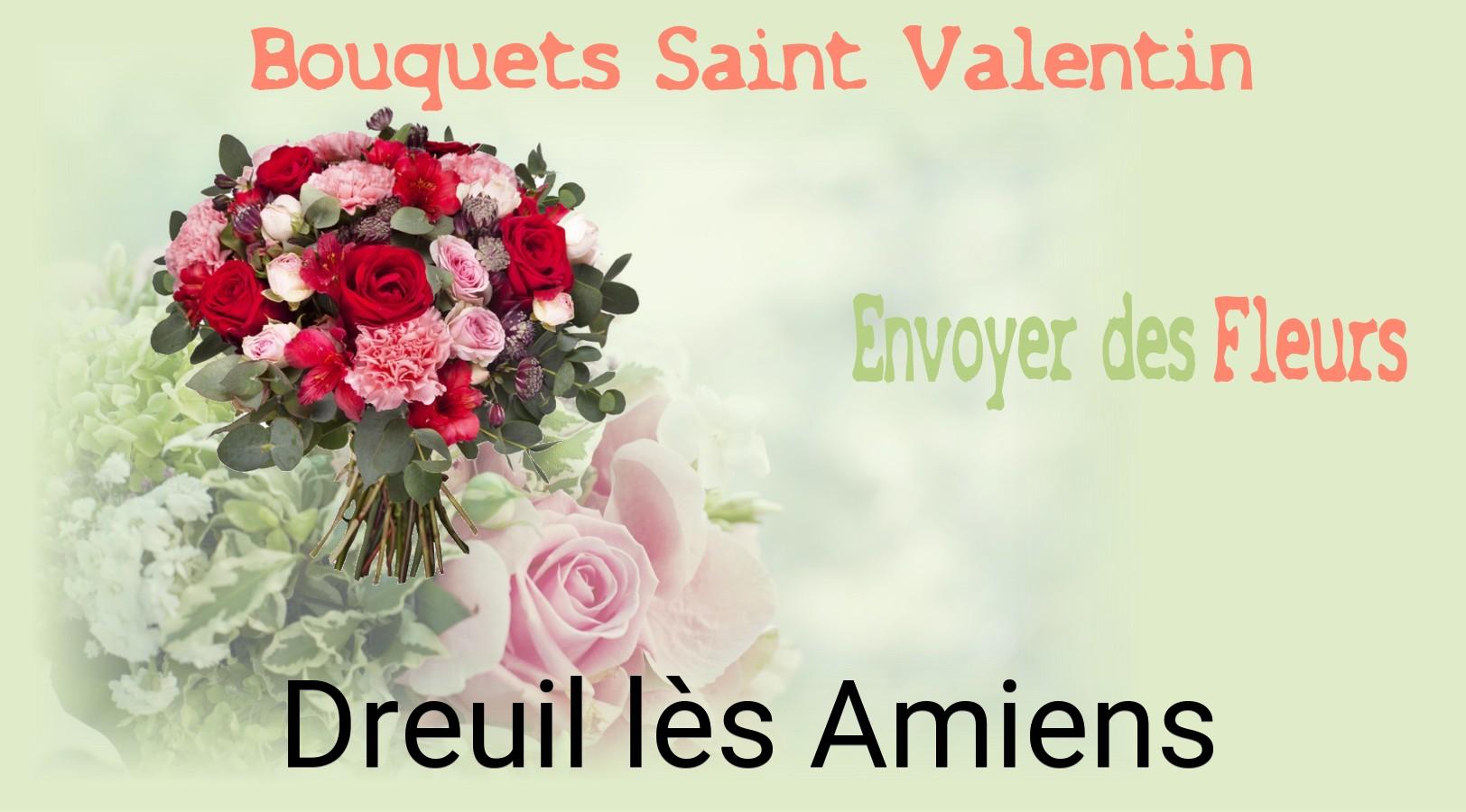 Roses de Saint-Valentin livrées à Dreuil-lès-Amiens